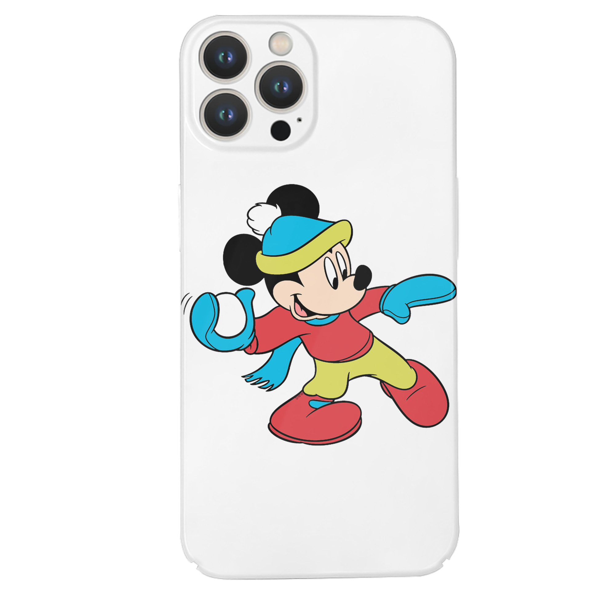 （画像用） ミッキーマウス Mickey Mouse 【iPhone 14シリーズ対応】ハードケース